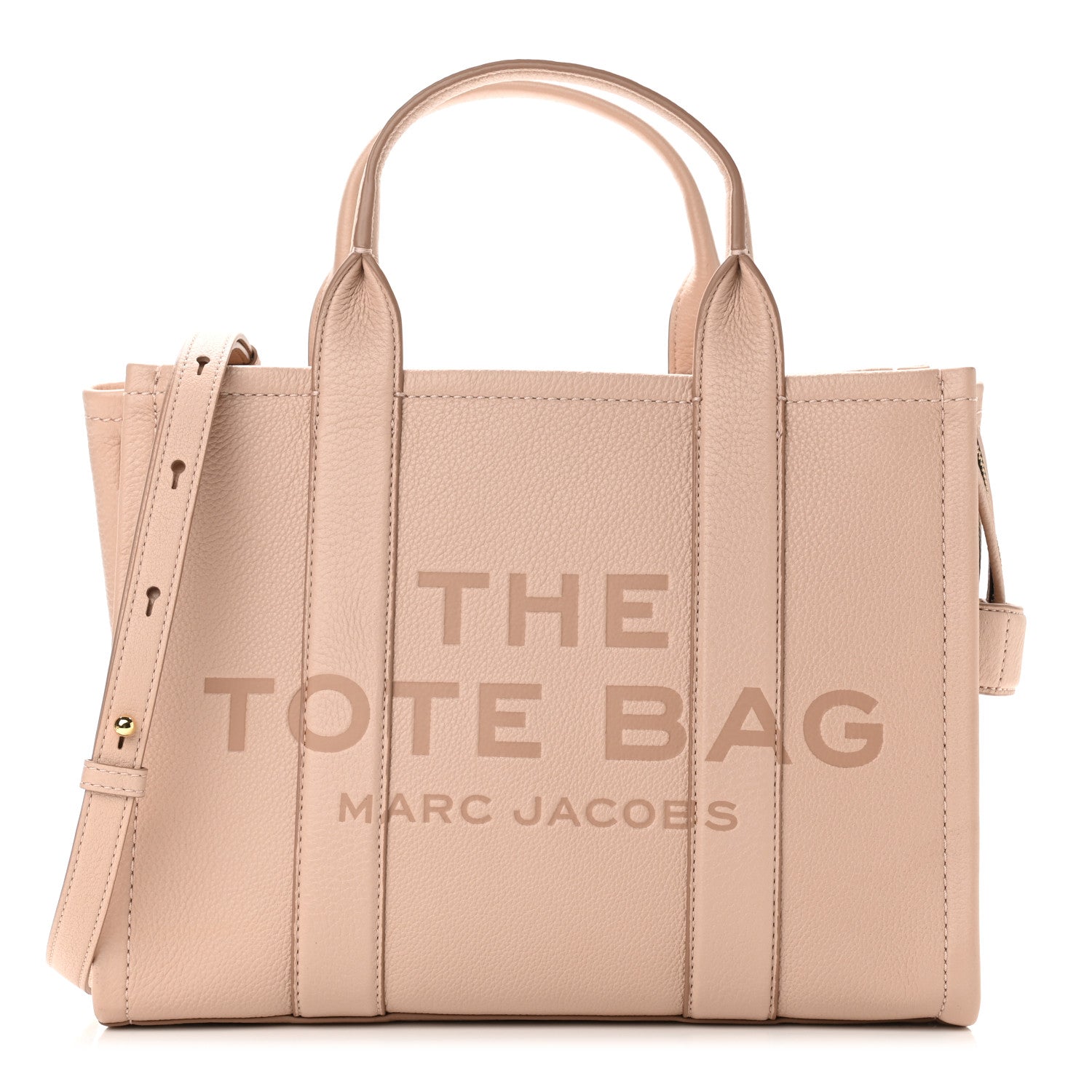 Marc Jacobs Grained Calfskin The Tote Bag Rose Dust 1 of 9
