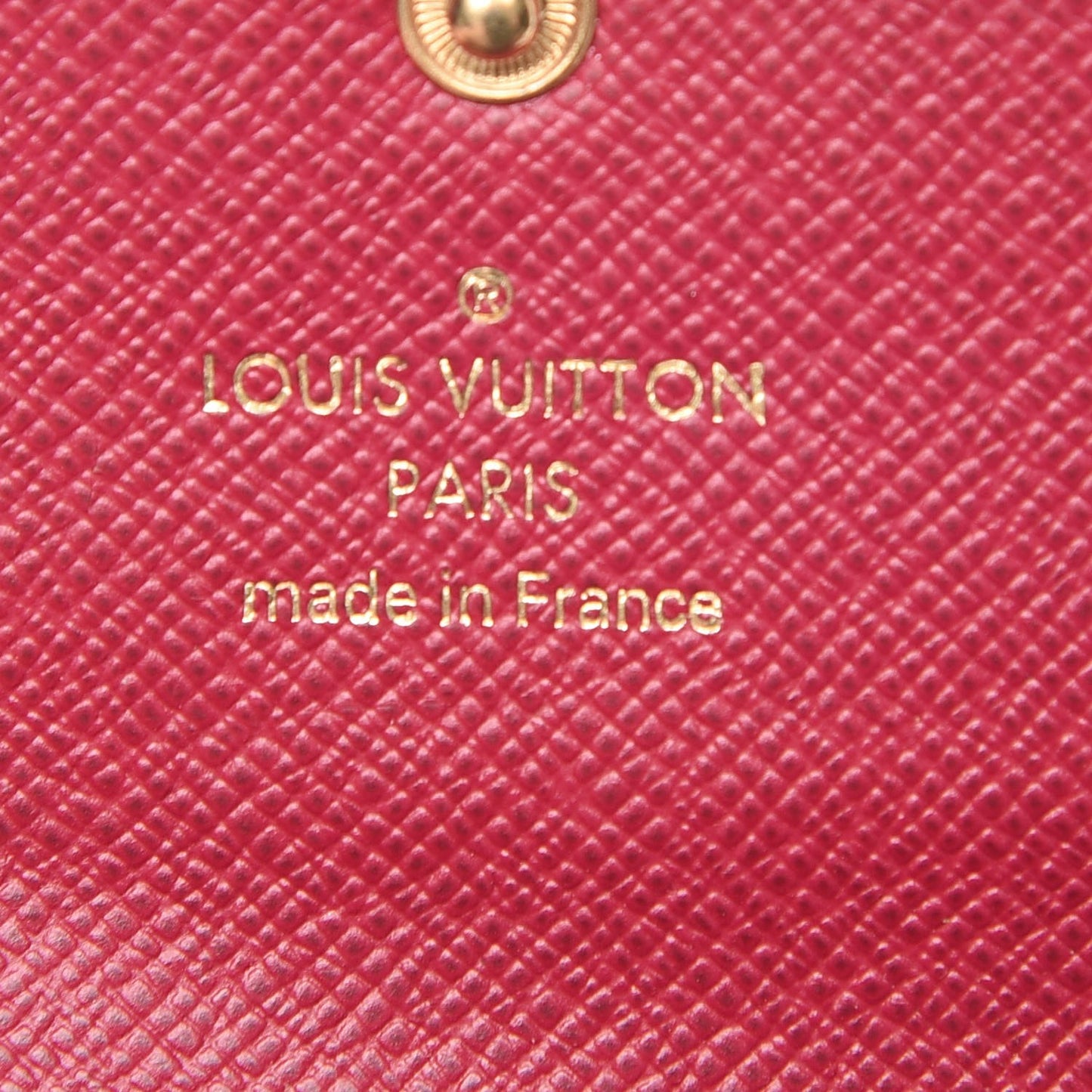 Monogram 6 Key Multicles Holder Fuchsia