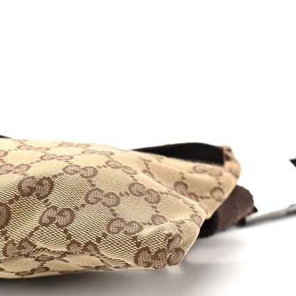 Gucci GG Monogram Double Pocket Belt Bag Dark Brown 9 of 9