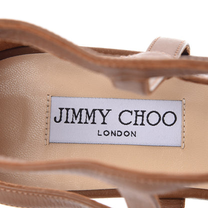 Jimmy Choo Calfskin Jeweled Nano Flat Sandals 41 Canyon 11 of 11