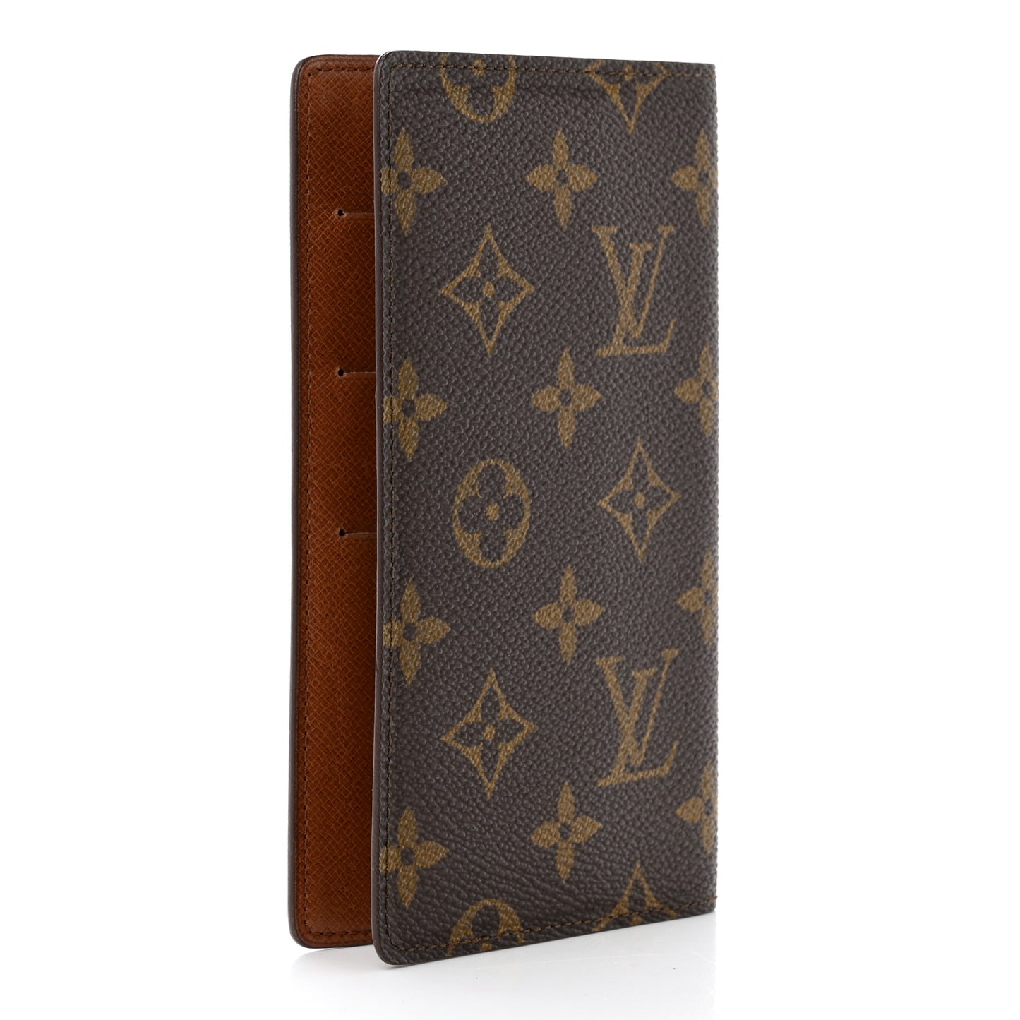 Monogram Checkbook Holder Case Wallet