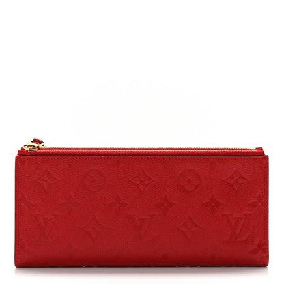 Louis Vuitton Empreinte Adele Wallet Cherry 1 of 10