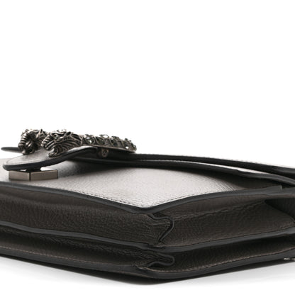 Gucci Pebbled Calfskin Small Dionysus Shoulder Bag Dusty Grey 11 of 12