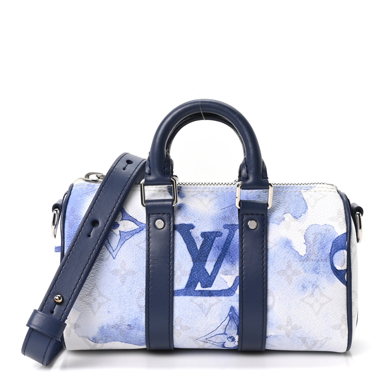 Louis Vuitton Monogram Watercolor Keepall XS Blue 1 of 9
