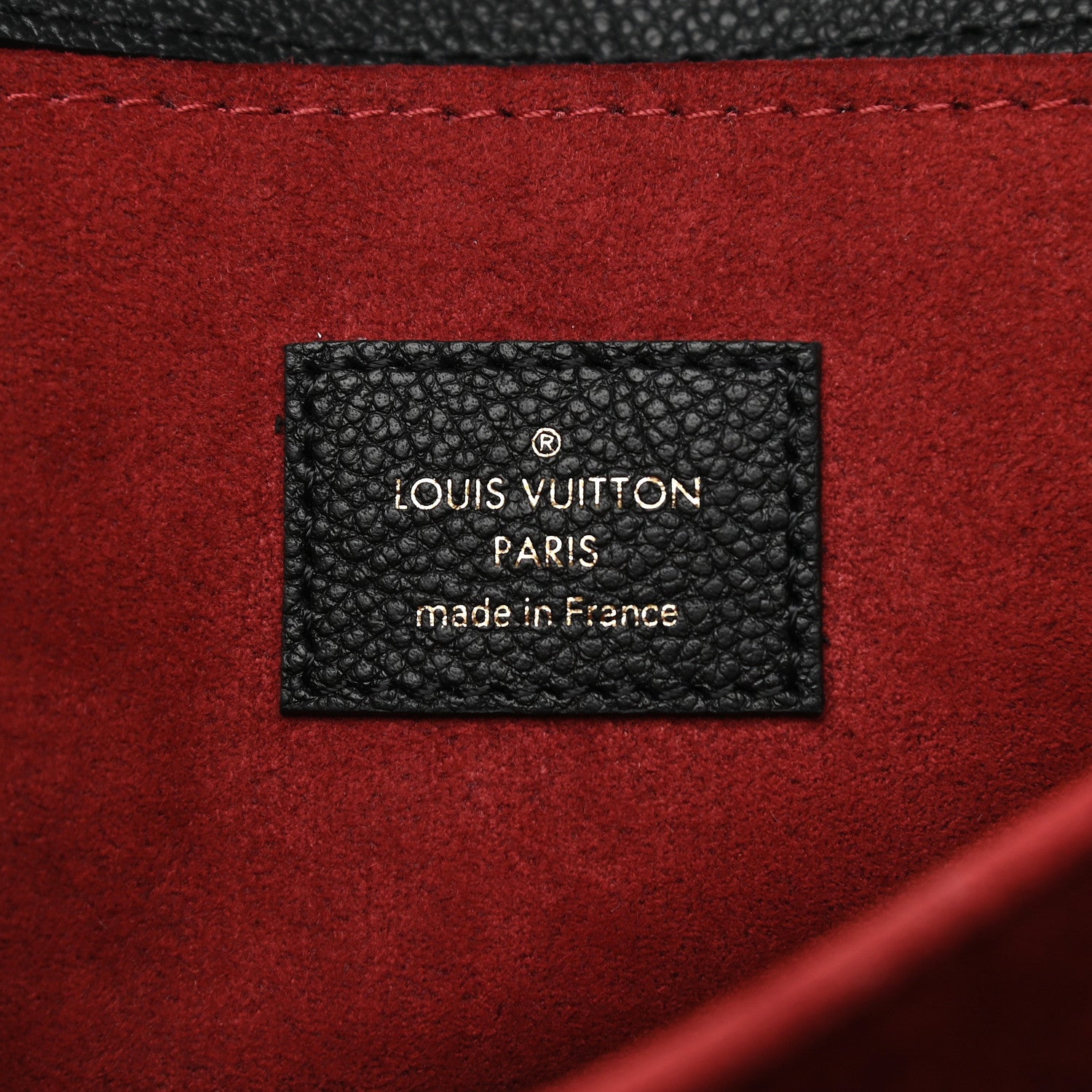 Louis Vuitton Empreinte Monogram Giant Pochette Metis Black Beige 6 of 8