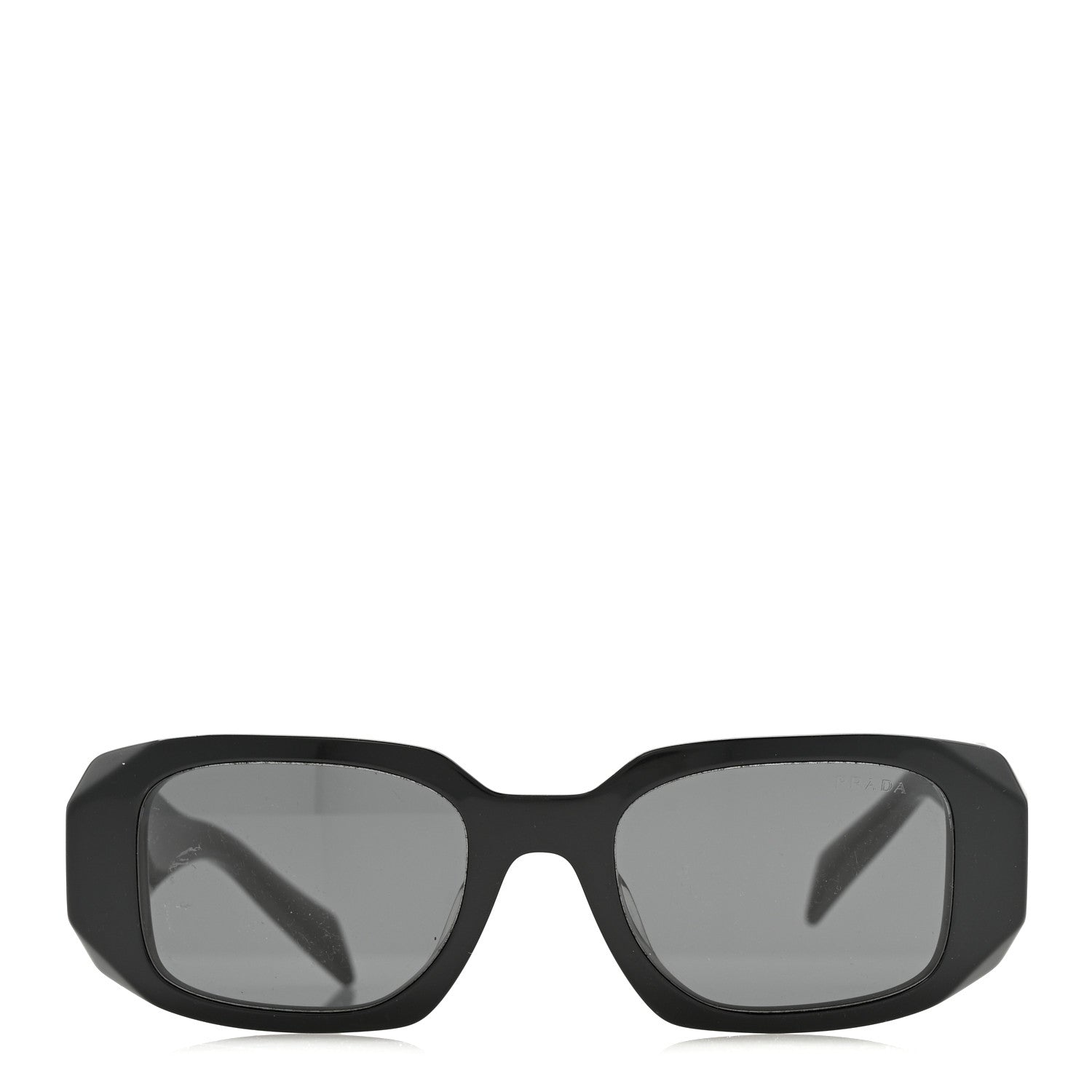 Prada Acetate Symbole Sunglasses SPR 17W Black 3 of 16