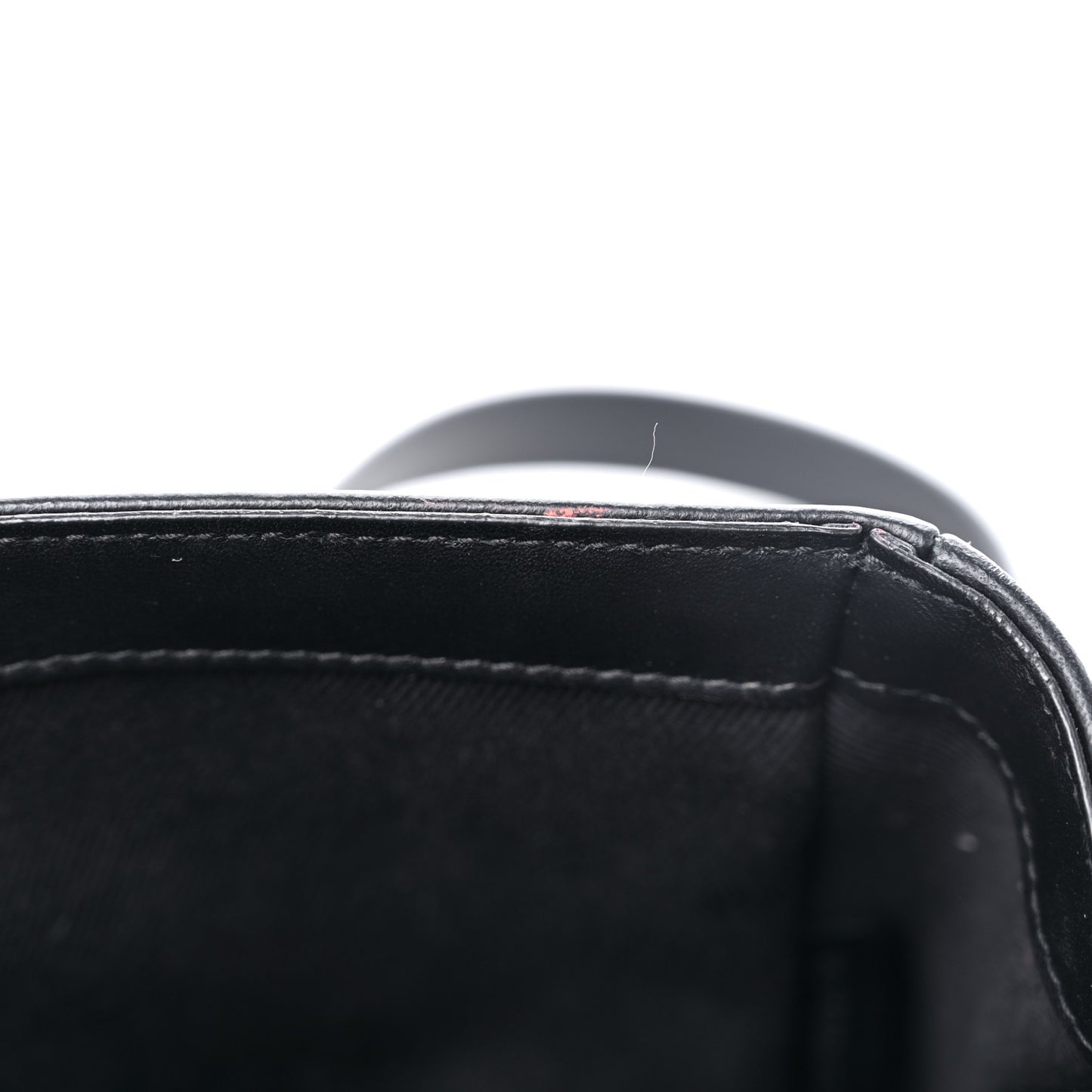 Lambskin Quilted Small Lola Bag Black