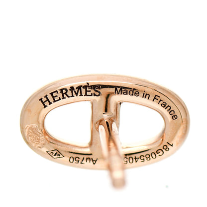 Hermes 18K Rose Gold TPM Farandole Stud Earrings 4 of 6