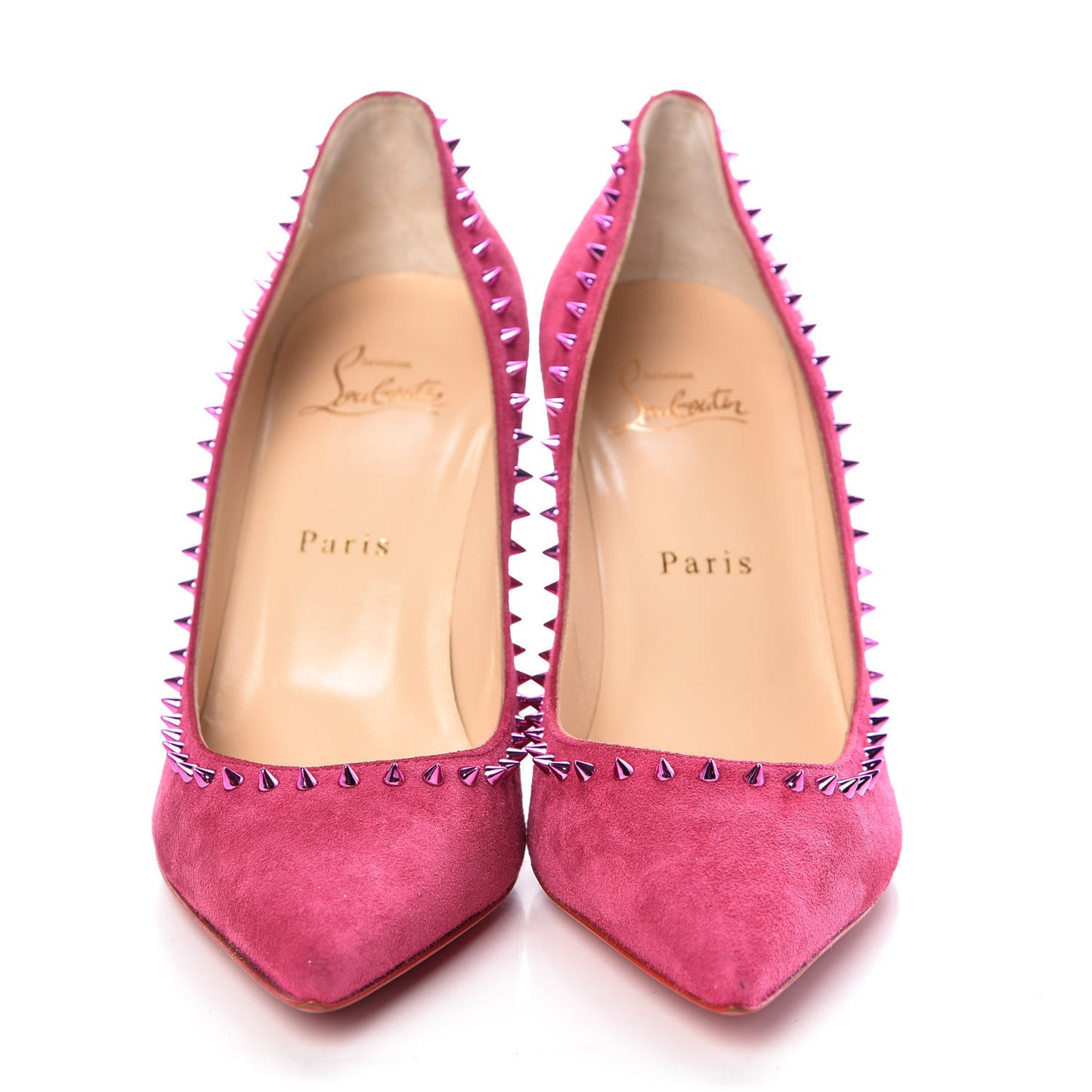Veau Velours Anjalina 85 Pumps 37 Fuxia