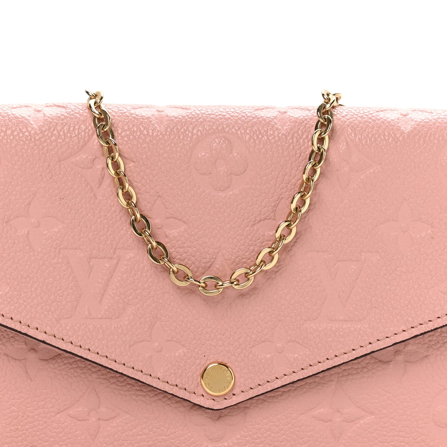 Empreinte Pochette Felicie Chain Wallet Rose Poudre