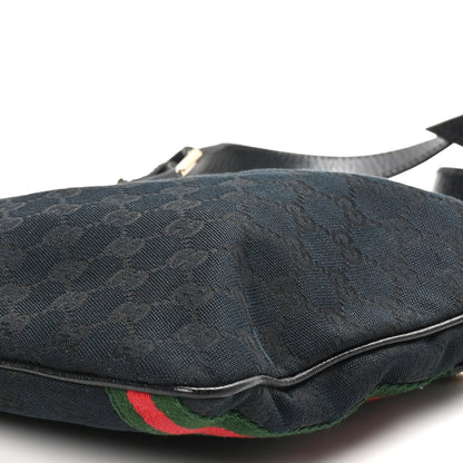 Gucci Monogram Web Jolicoeur Charms Messenger Bag Black 10 of 10