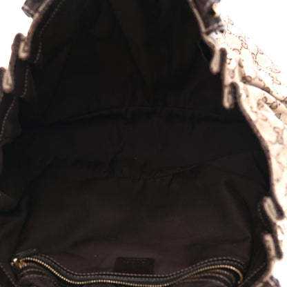 Gucci Monogram Studded Pelham Tote Dark Brown 5 of 10