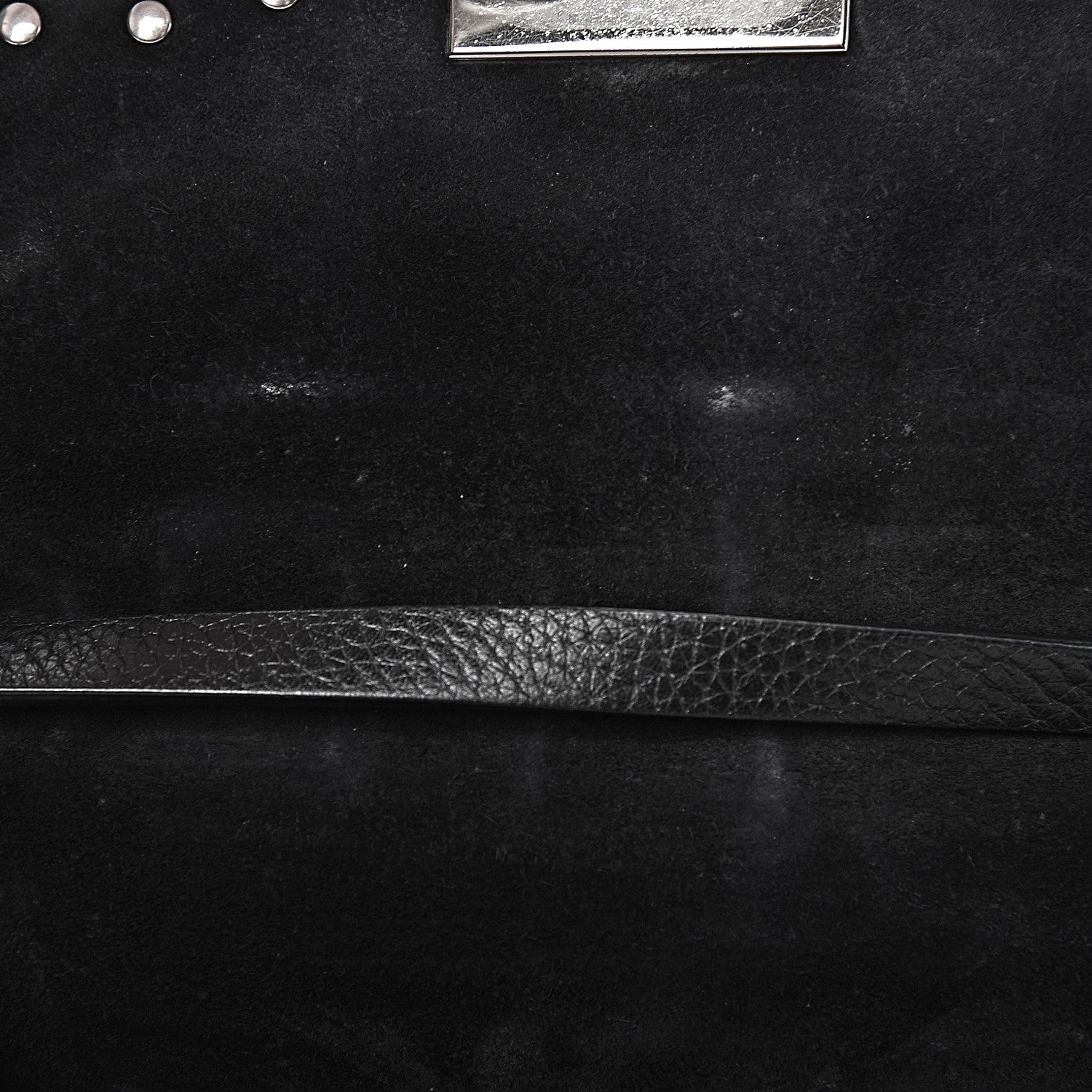 Valentino Garavani Pebbled Calfskin Medium Rockstud Flip Lock Crossbody Bag Black 8 of 14