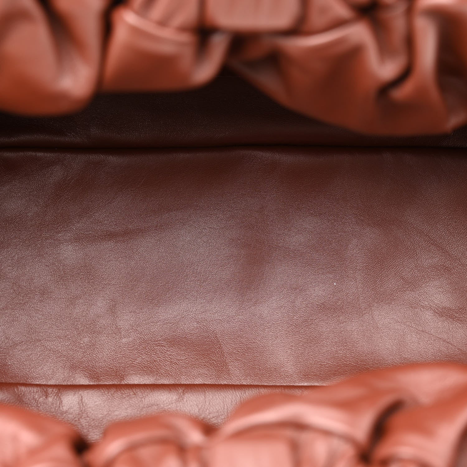 Mansur Gavriel Lambskin Oversized Cloud Clutch Chocolate 5 of 10
