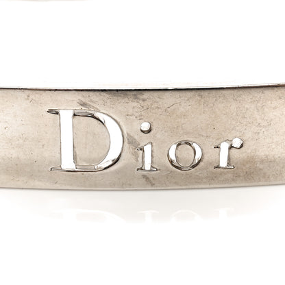 Christian Dior Metal Chain Logo Star Belt Silver 3 of 4