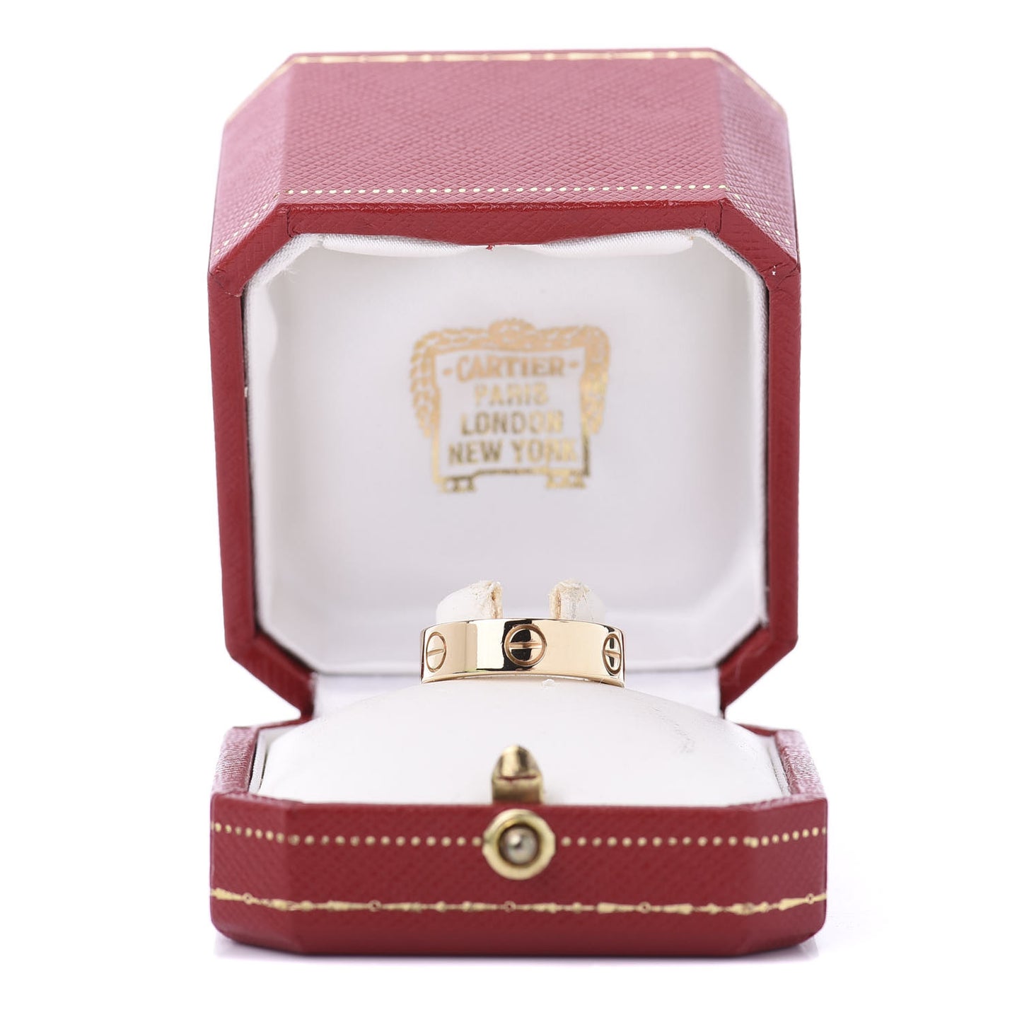 18K Yellow Gold 5.5mm LOVE Ring 56 7.5