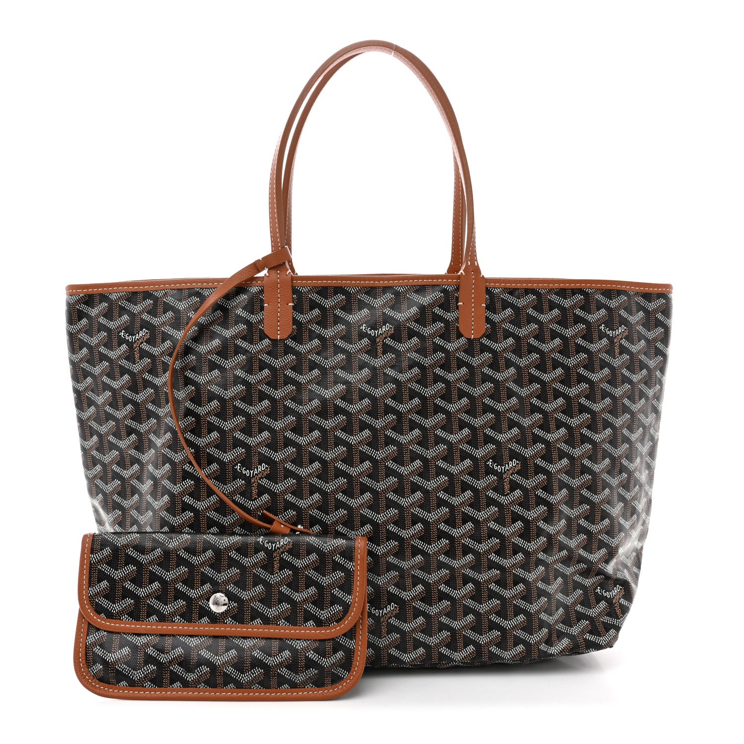 Goyard Goyardine Saint Louis PM Black Gold 3 of 11