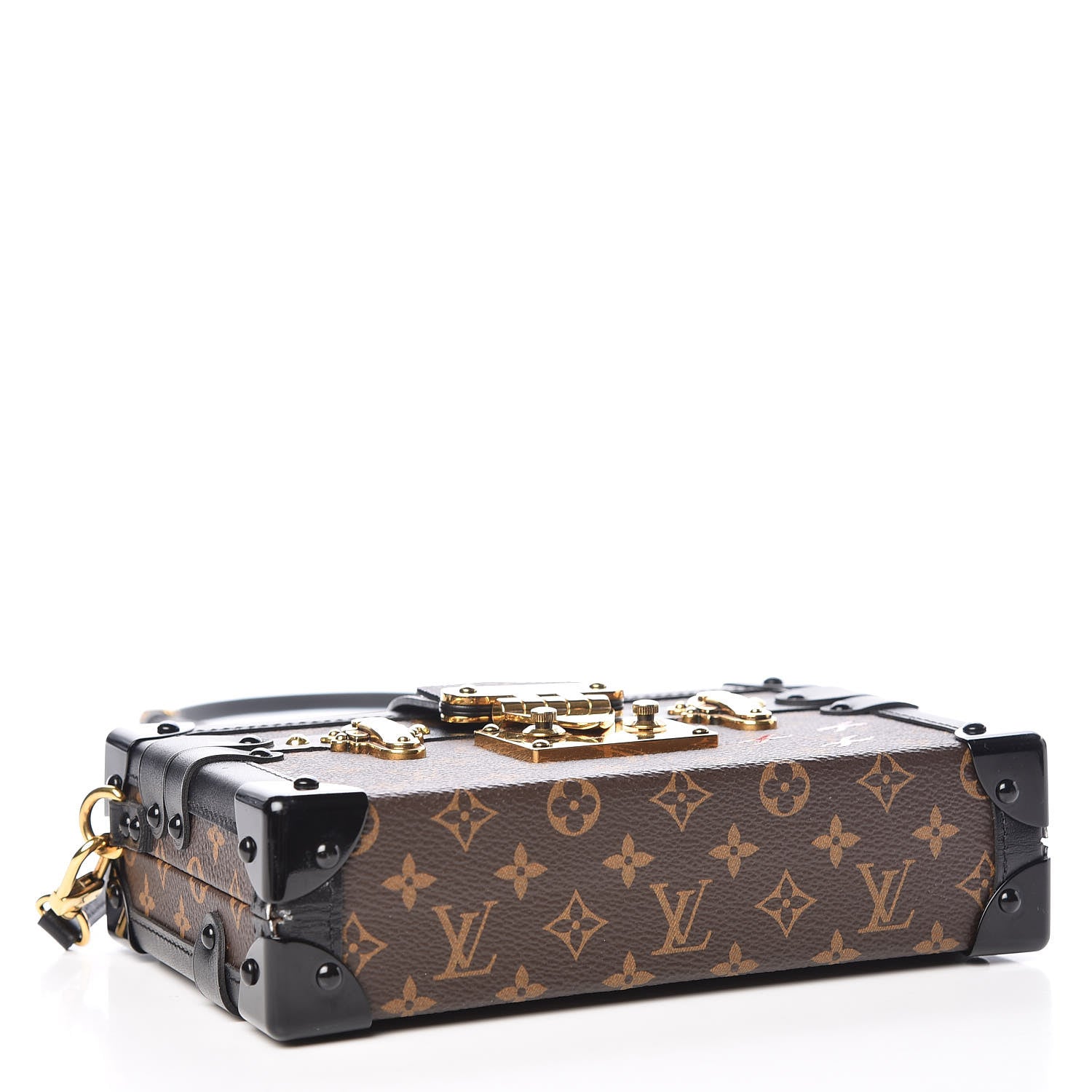Louis Vuitton Monogram Petite Malle Black 4 of 10