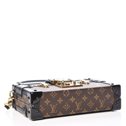Louis Vuitton Monogram Petite Malle Black 4 of 10