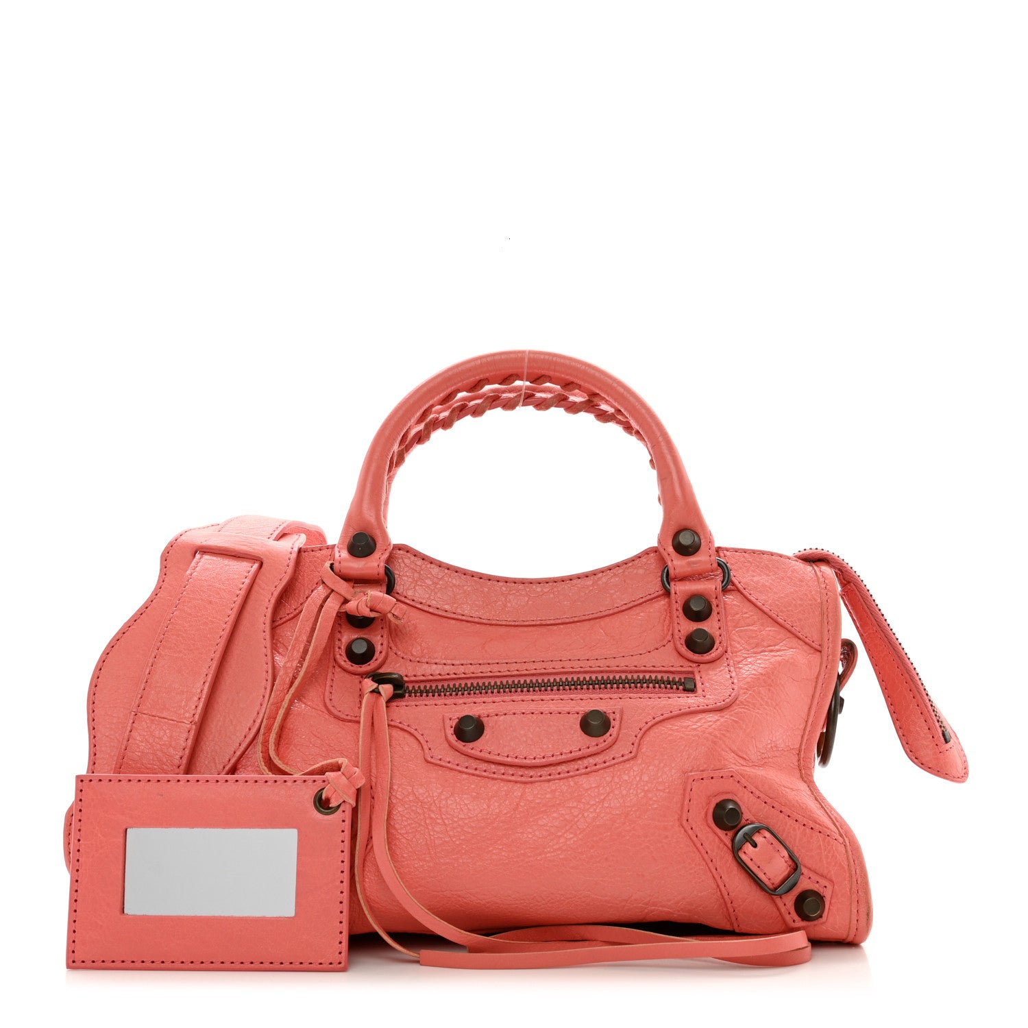Balenciaga Agneau Classic Hardware Mini City Rose Jaipur 1 of 11