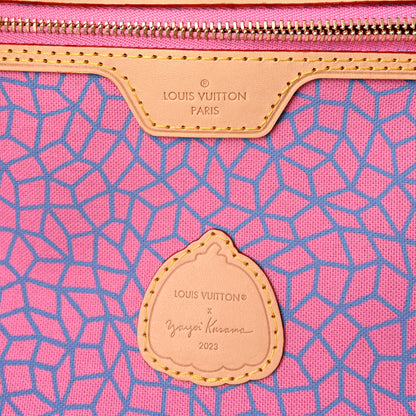Louis Vuitton LV X YK Monogram Kusama Pumpkin Neverfull MM 6 of 10