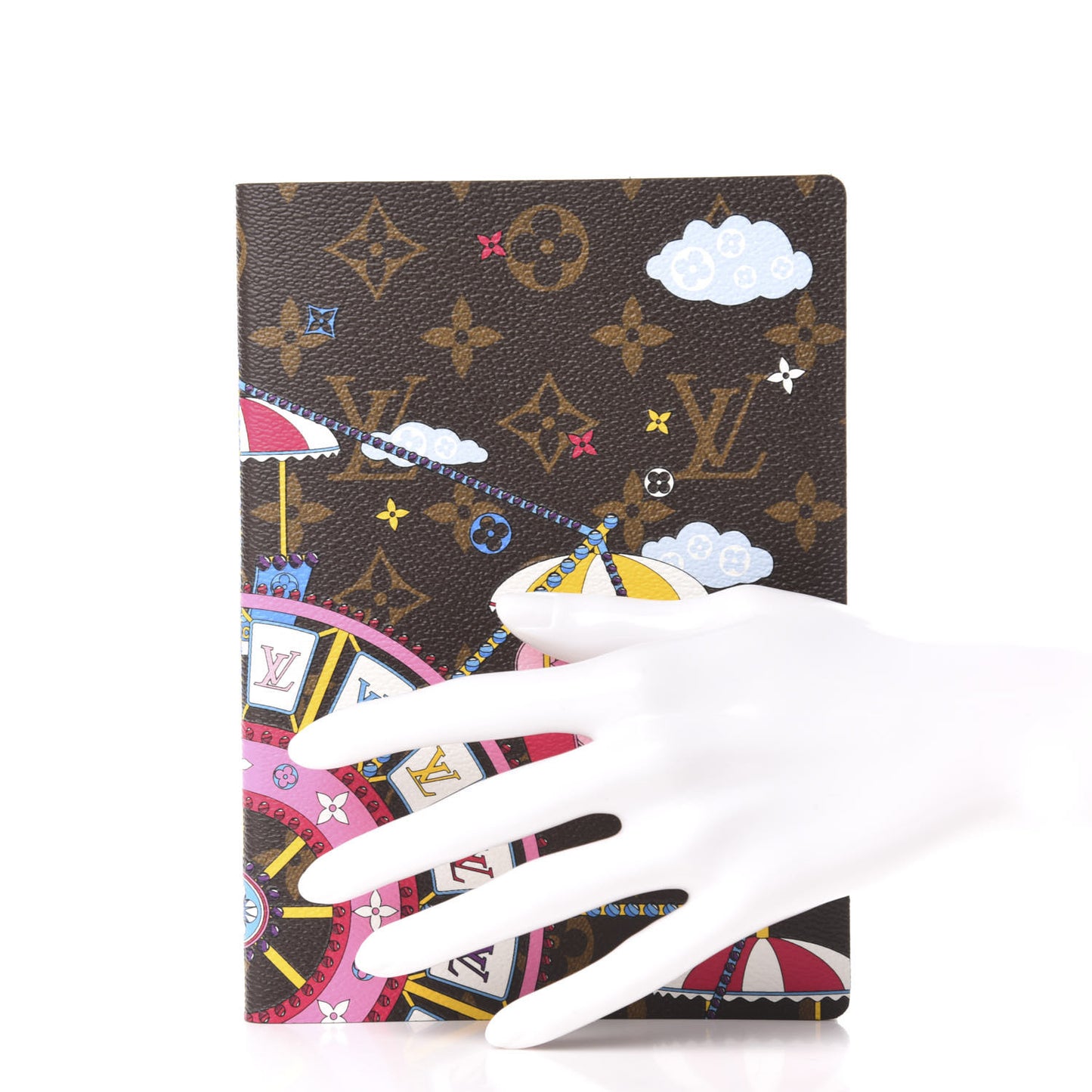 Monogram 2020 Christmas Animation Big Wheel Notebook MM Rose Ballerine