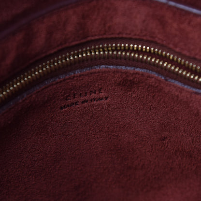 Celine Natural Calfskin Sangle Bucket Bag Red Wood 6 of 18
