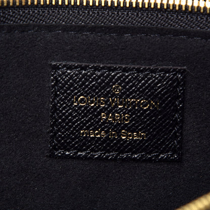 Louis Vuitton Monogram Giant Jungle Pochette Double Zip Black 6 of 9