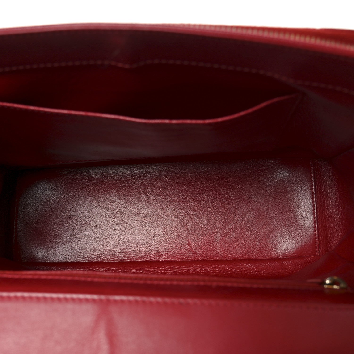 Chanel Caviar Quilted Large Business Affinity Flap Red 5 of 10