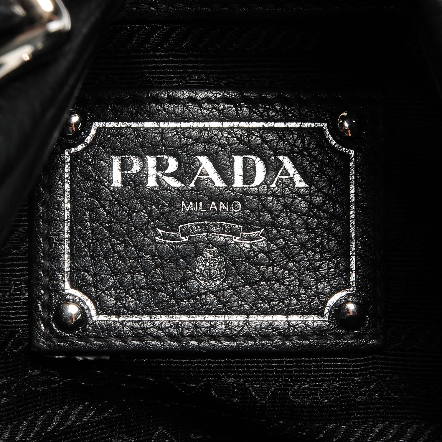 Prada Vitello Daino Hobo Nero Black 6 of 9
