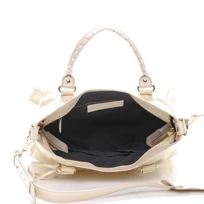 Balenciaga Agneau Giant 12 Gold Hardware Velo Blanc Creme Light Craie 6 of 9