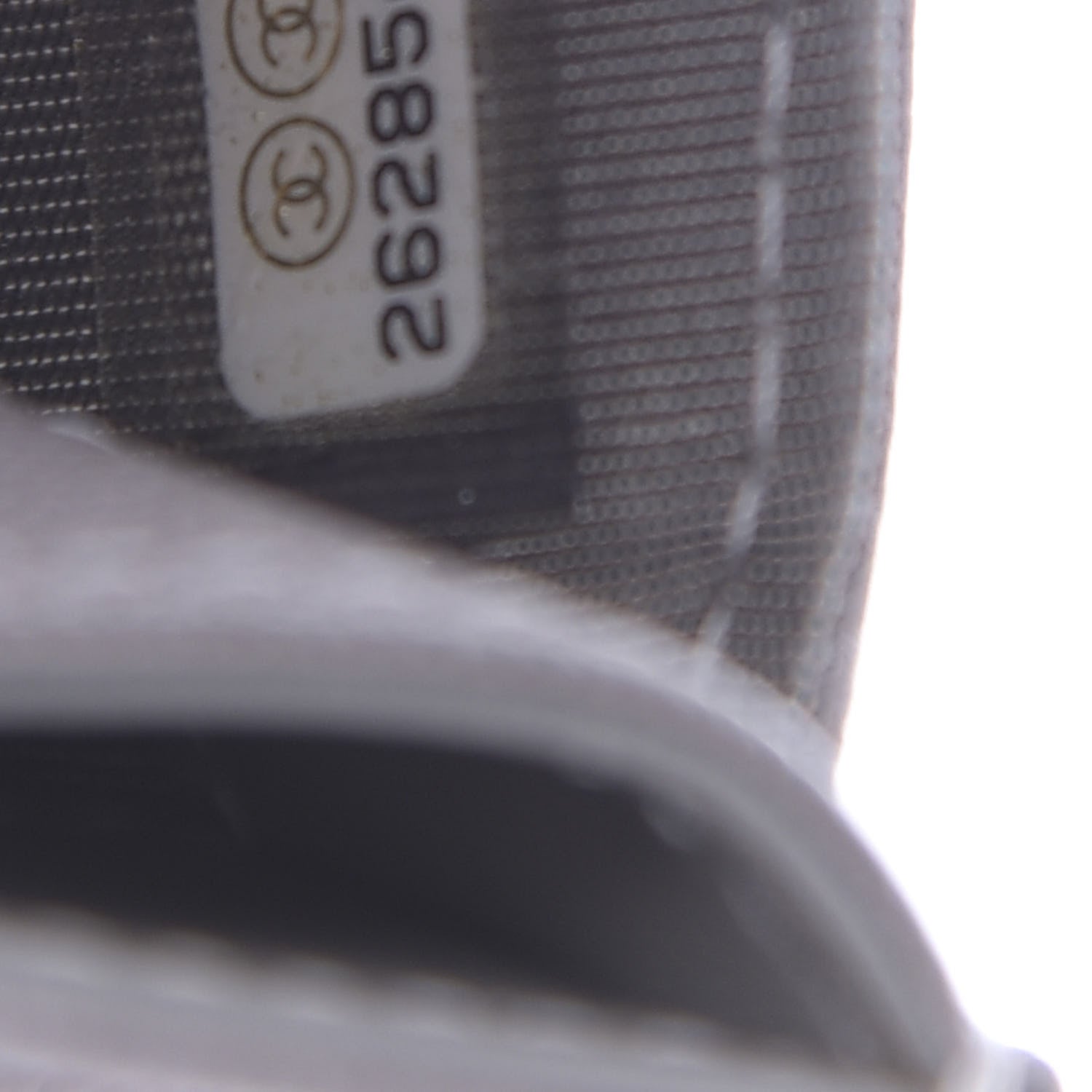 Chanel Caviar Quilted Boy Card Holder Grey 8 of 9