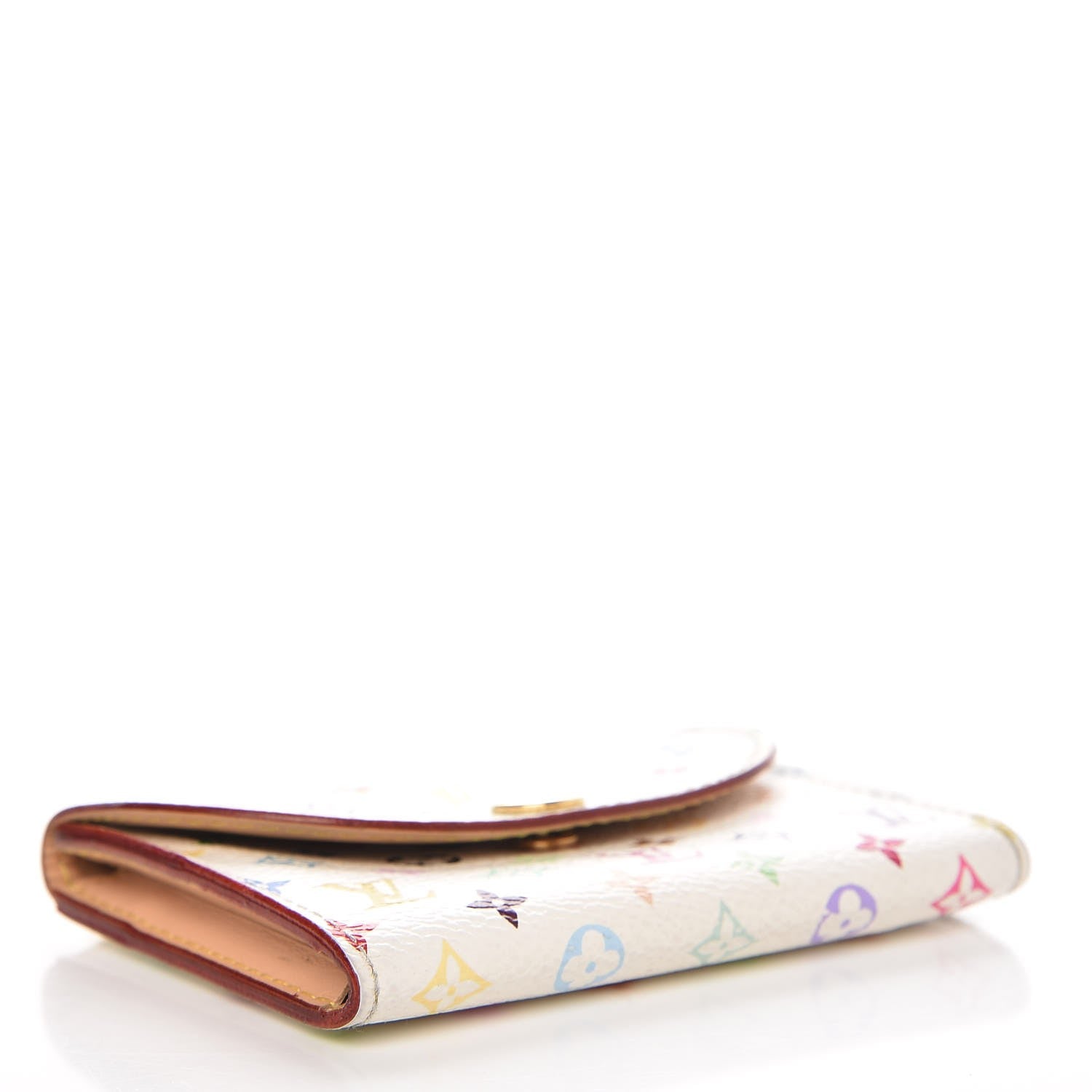 Louis Vuitton Monogram Multicolor Business Card Holder White 4 of 9