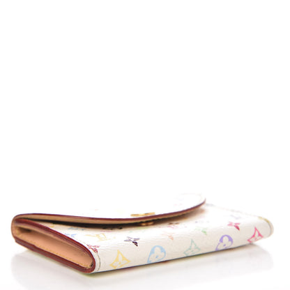 Louis Vuitton Monogram Multicolor Business Card Holder White 4 of 9