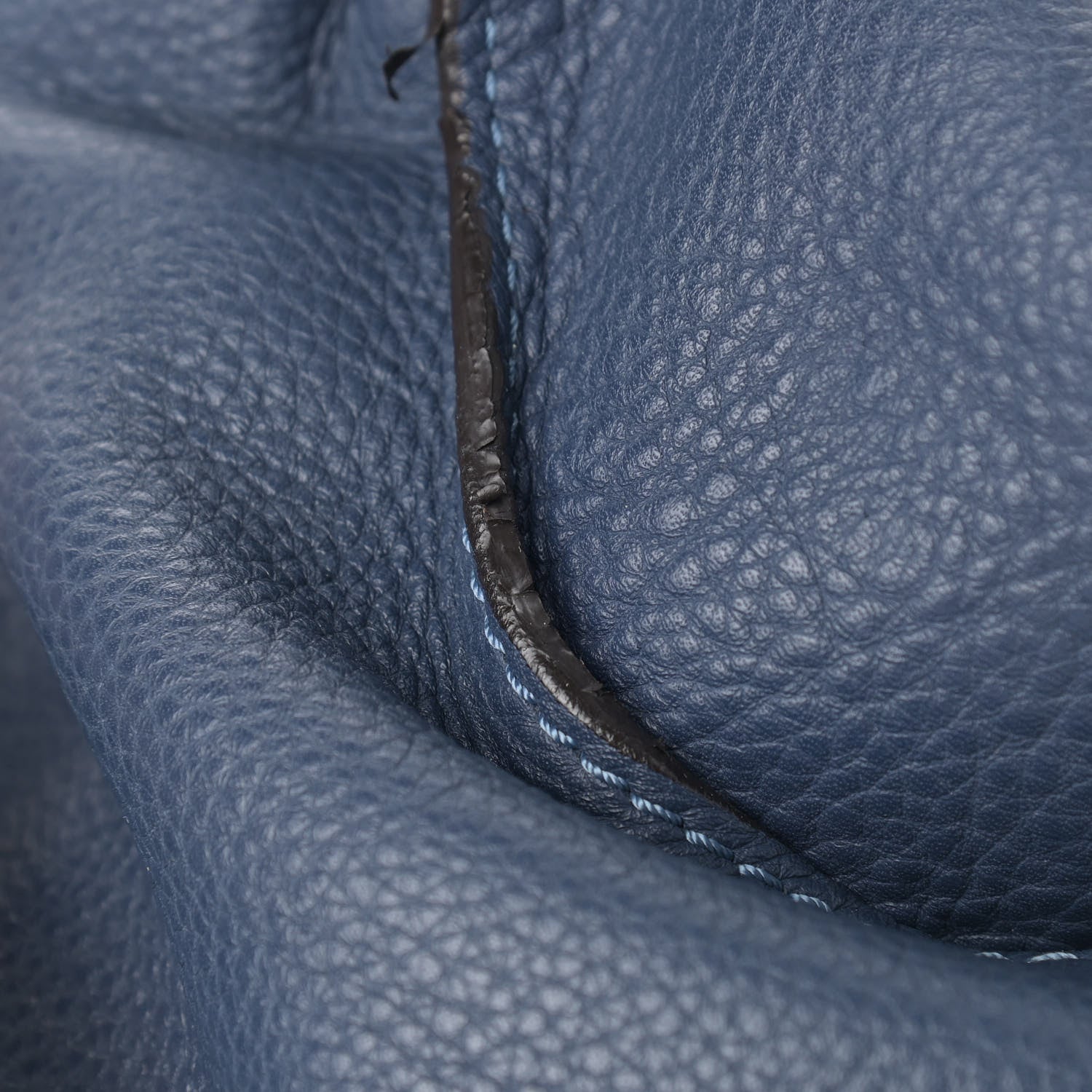 Chloe Calfskin Large Marcie Satchel Blue 10 of 20