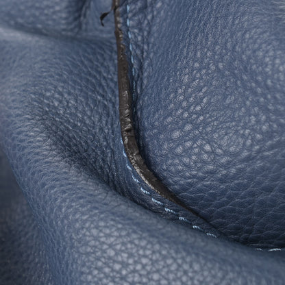 Chloe Calfskin Large Marcie Satchel Blue 10 of 20