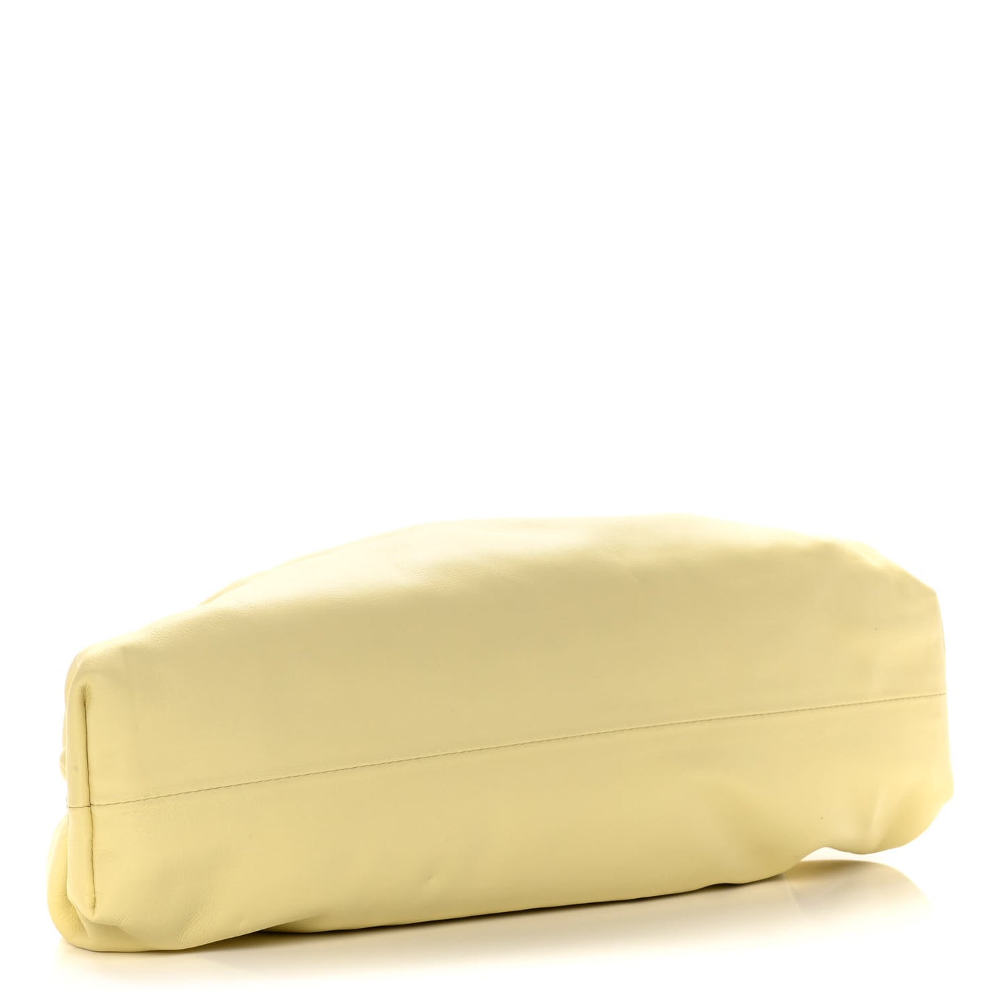Smooth Butter Calf The Pouch Oversized Clutch Ice Cream