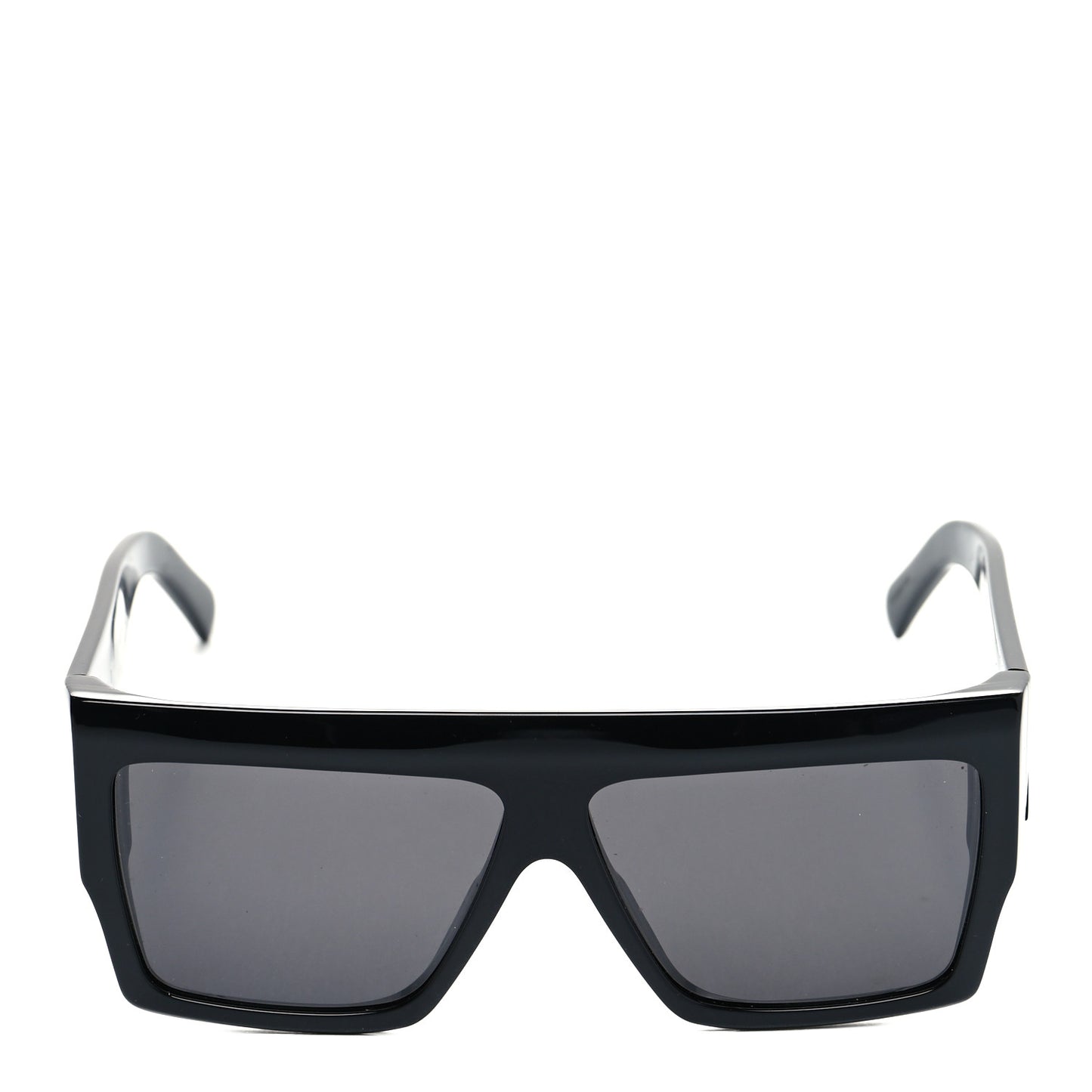 Acetate Chunky Rectangle Sunglasses CL 40092I Black