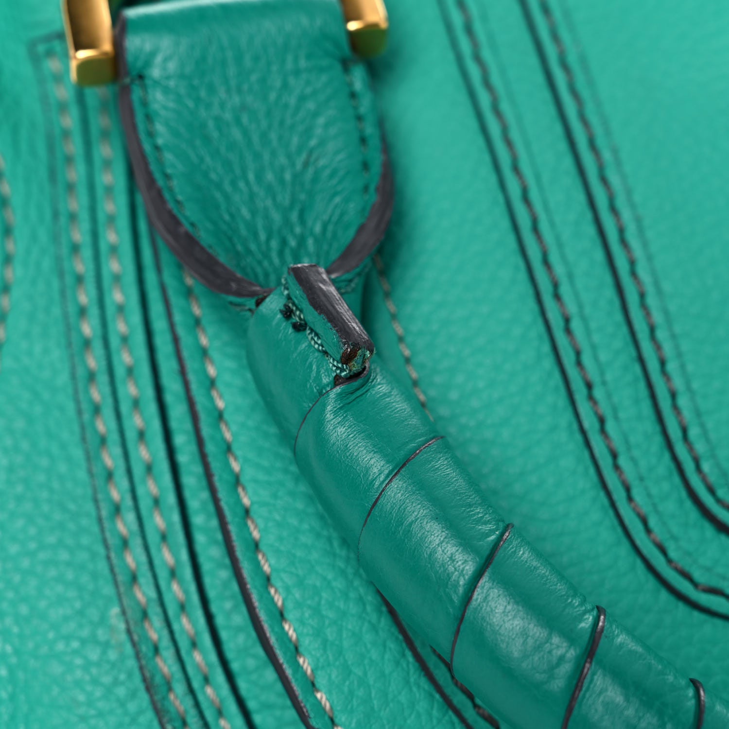 Chloe Calfskin Medium Marcie Satchel Jade Green 26 of 28