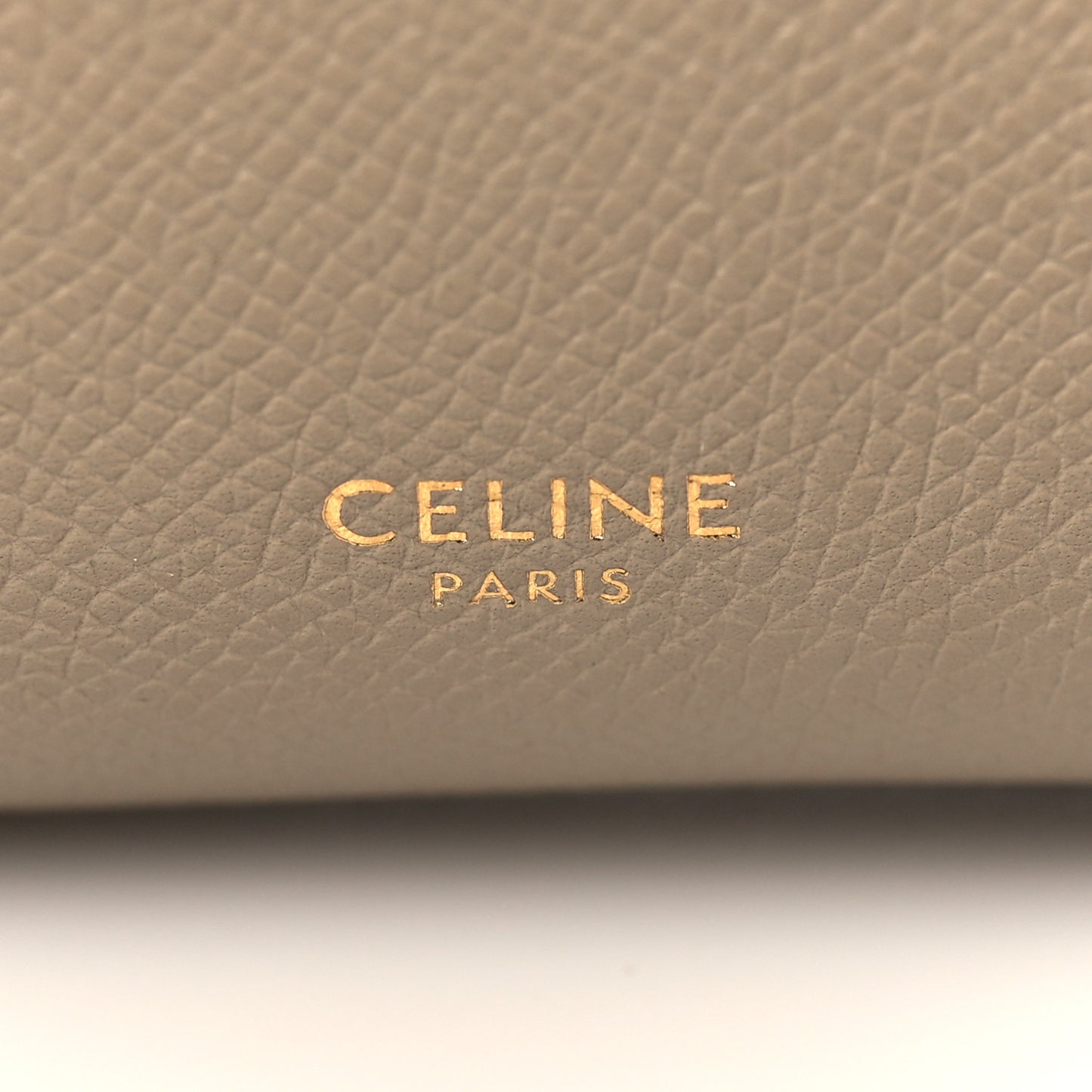 Grained Calfskin Pico Belt Bag Light Taupe