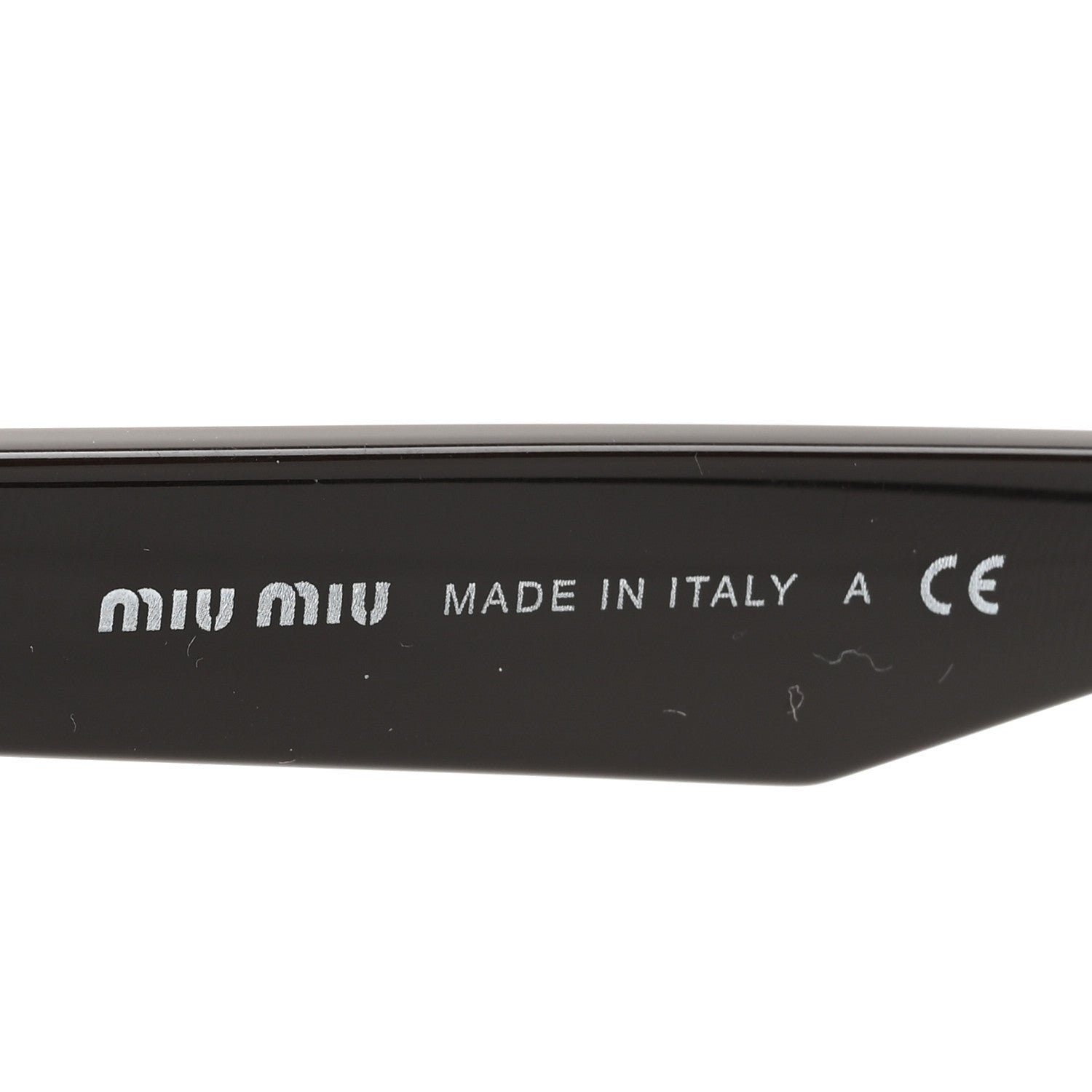Miu Miu Acetate Crystal Cat Eye SMU07R Sunglasses Tortoise 6 of 7