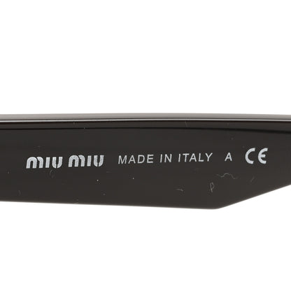 Miu Miu Acetate Crystal Cat Eye SMU07R Sunglasses Tortoise 6 of 7
