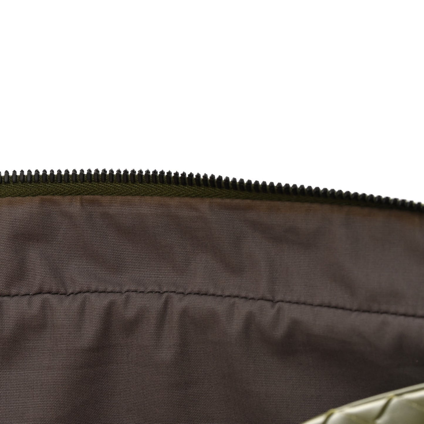 Nappa Intrecciato Messenger Bag Mud