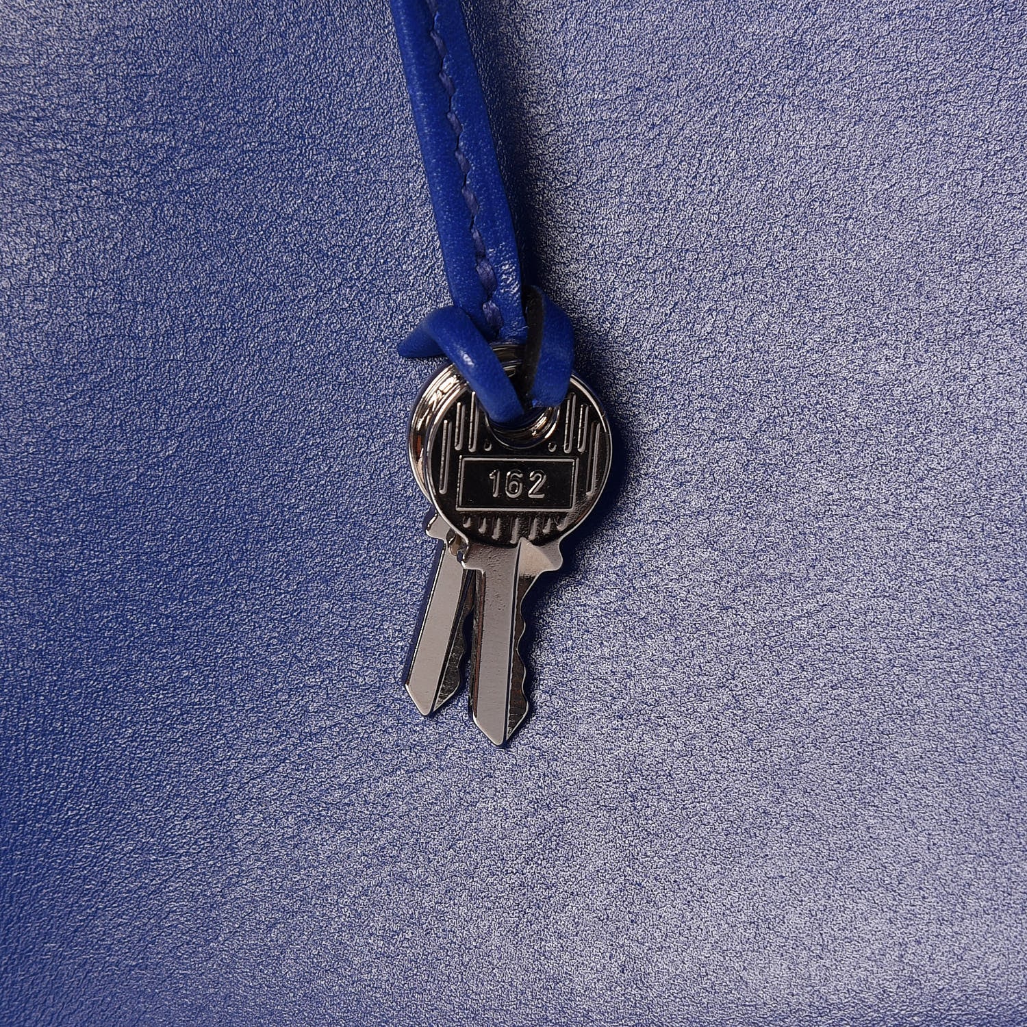 Hermes Tadelakt Birkin 30 Bleu Electrique 31 of 35