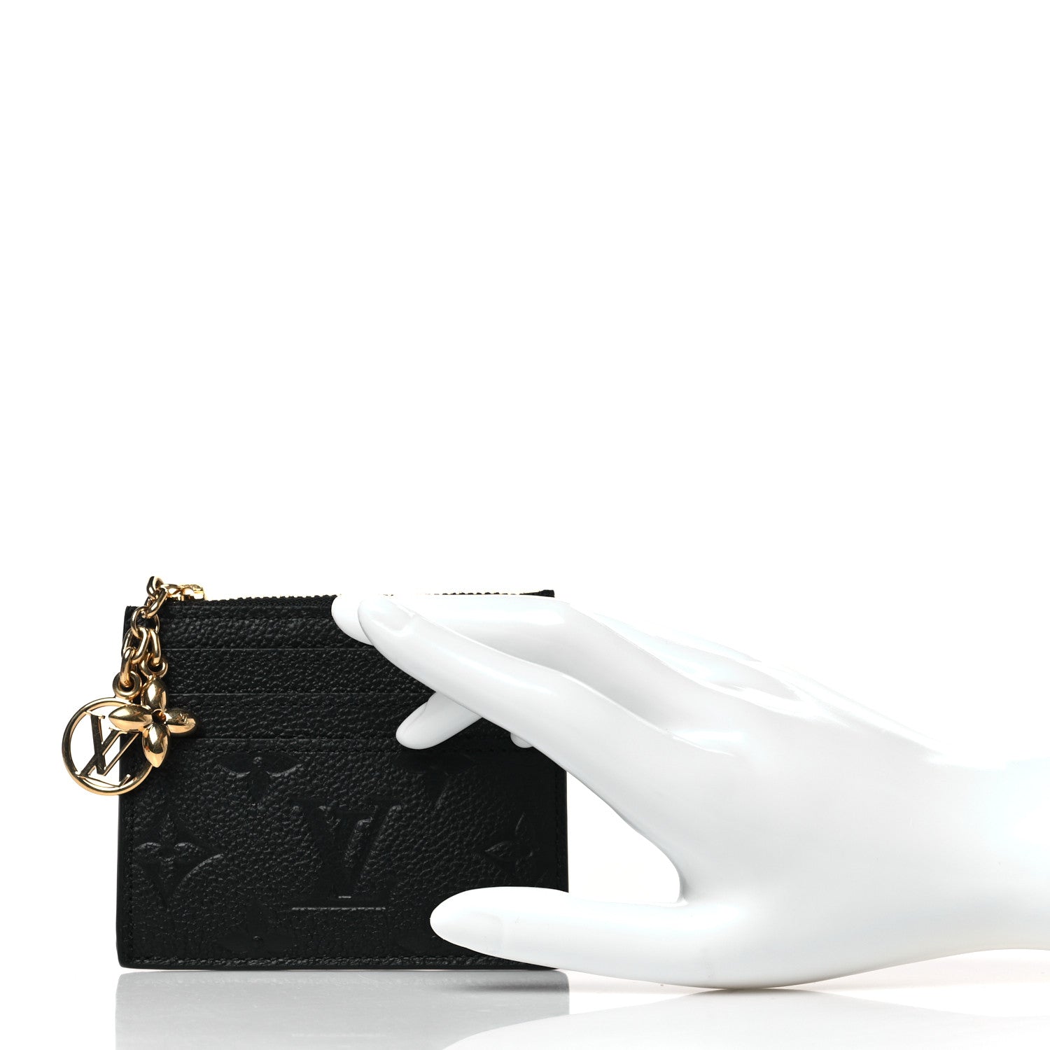 Louis Vuitton Empreinte Charms Card Holder Black 2 of 7