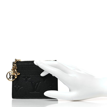 Louis Vuitton Empreinte Charms Card Holder Black 2 of 7