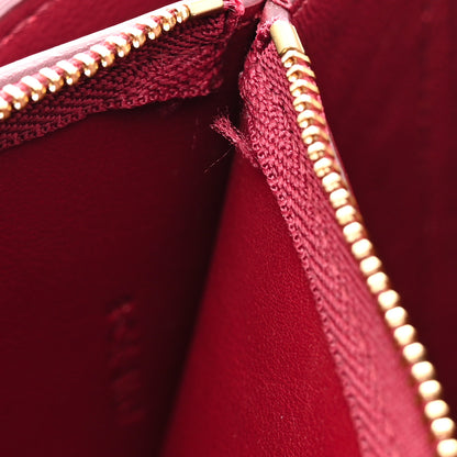 Celine Shiny Smooth Calfskin Medium Frame Shoulder Bag Ruby Nude 11 of 13