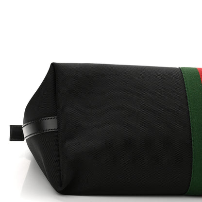 Gucci Techno Canvas Web Duffle Black 9 of 10