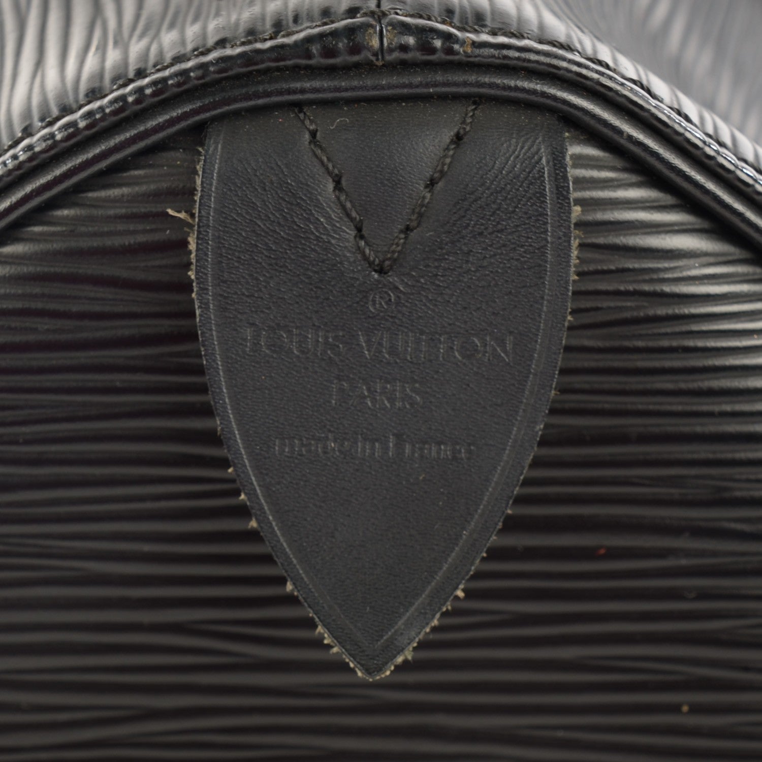 Louis Vuitton Epi Speedy 25 Black 6 of 9