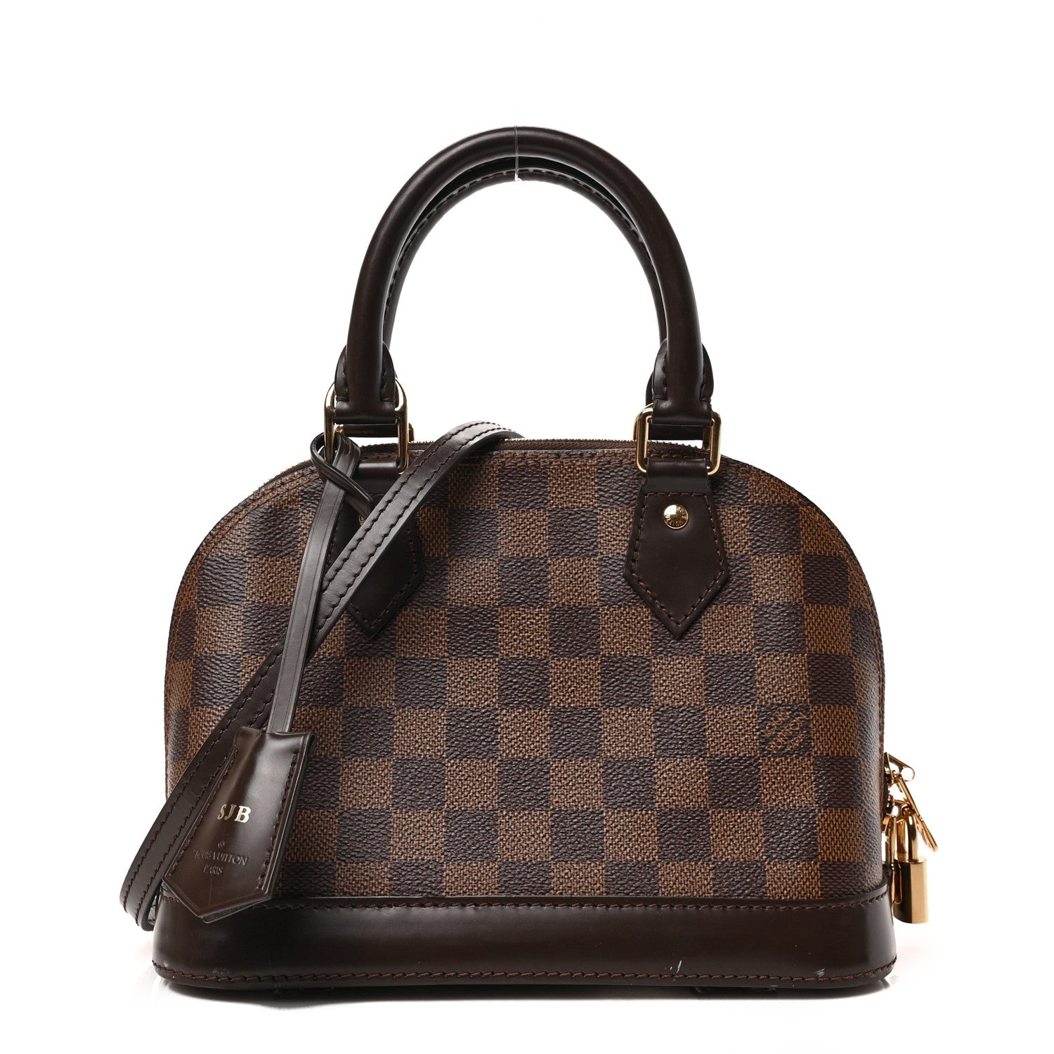 Louis Vuitton Damier Ebene Alma BB 1 of 9